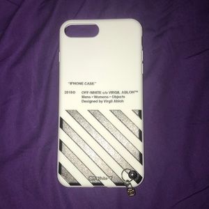 iPhone 7/8 Plus off white phone case